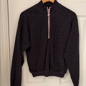 Fabletics Dark Patterned Turtleneck Sweater